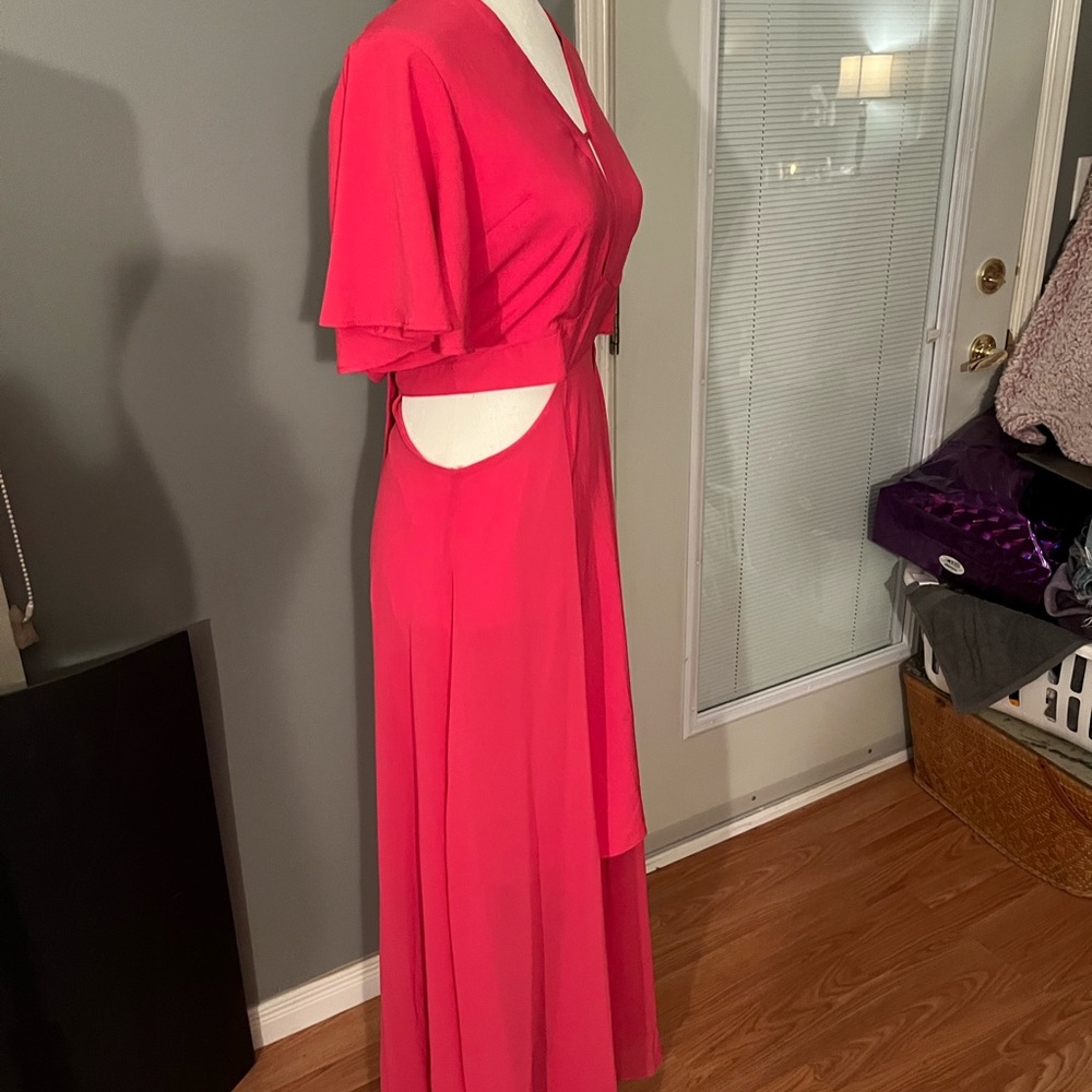 XOXO Raspberry Coloured Dress Size Medium - Picture 4 of 16